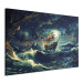 Canvas Art Print The Forgotten Voyage - A Lost Pirate Ship Sailing Into the Unknown 151563 additionalThumb 2