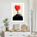 Poster Red Heart - A Girl With a Balloon Inspired by Banksy’s Style 151763 additionalThumb 9