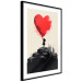 Poster Red Heart - A Girl With a Balloon Inspired by Banksy’s Style 151763 additionalThumb 4