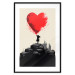 Poster Red Heart - A Girl With a Balloon Inspired by Banksy’s Style 151763 additionalThumb 17
