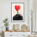 Poster Red Heart - A Girl With a Balloon Inspired by Banksy’s Style 151763 additionalThumb 13