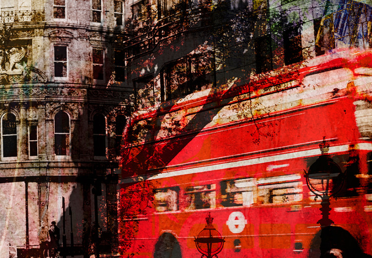 Canvas Art Print London collage - triptych 55663 additionalImage 4
