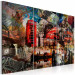 Canvas Art Print London collage - triptych 55663 additionalThumb 2