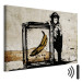 Canvas Inspired by Banksy - sepia 58963 additionalThumb 8