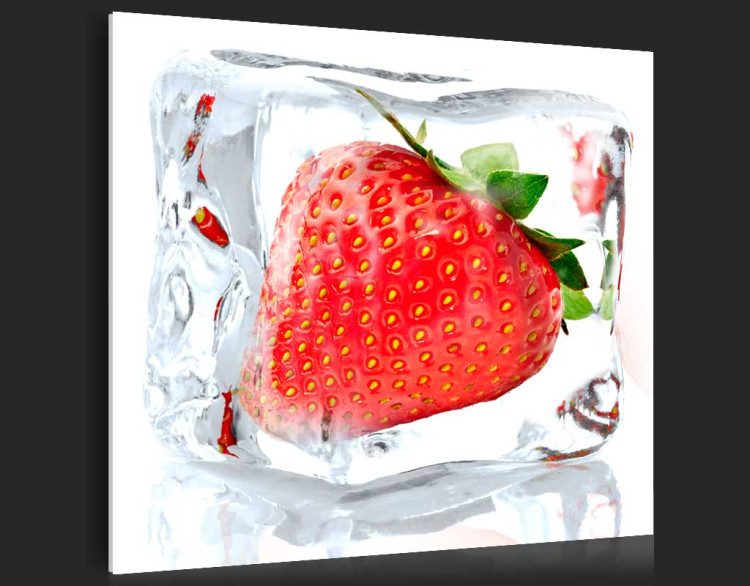 Print On Glass Frozen Strawberry [Glass] 92863 additionalImage 6