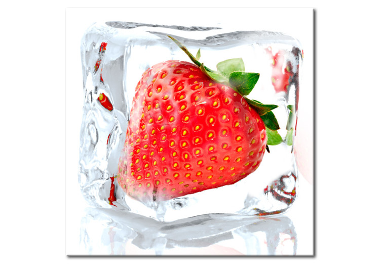 Print On Glass Frozen Strawberry [Glass] 92863 additionalImage 2