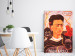 Canvas Print Portrait of Frida Kahlo - the artist's face surrounded by animals 114273 additionalThumb 3