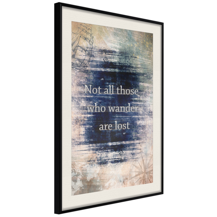 Wall Poster Not All Those Who Wander Are Lost - motivational English quote 114573 additionalImage 13