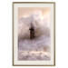 Wall Poster Storm and Bird - landscape of a lighthouse surrounded by turbulent water 115173 additionalThumb 24