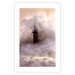 Wall Poster Storm and Bird - landscape of a lighthouse surrounded by turbulent water 115173 additionalThumb 18