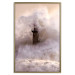 Wall Poster Storm and Bird - landscape of a lighthouse surrounded by turbulent water 115173 additionalThumb 25