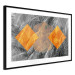 Wall Poster Exotic Form - composition with geometric shapes on a background of palms 117773 additionalThumb 3