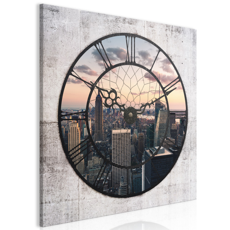 Canvas Print Space of Time (1 Part) Square 123473 additionalImage 2