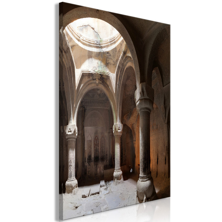 Canvas Art Print Roman temple - photograph of religious architecture with columns 123873 additionalImage 2