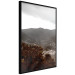 Poster Valley - cityscape by the sea against mountains and cloudy sky 124473 additionalThumb 5