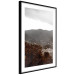 Poster Valley - cityscape by the sea against mountains and cloudy sky 124473 additionalThumb 3