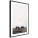 Poster Morning Respite - landscape of horses in a field against bright sky 130273 additionalThumb 6