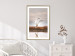 Wall Poster Autumn Over the Lake - landscape of a white bird against a golden field 130373 additionalThumb 13