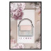Poster Elegant Handbag - feminine bag on a light background surrounded by flowers 131773 additionalThumb 16
