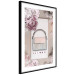 Poster Elegant Handbag - feminine bag on a light background surrounded by flowers 131773 additionalThumb 8