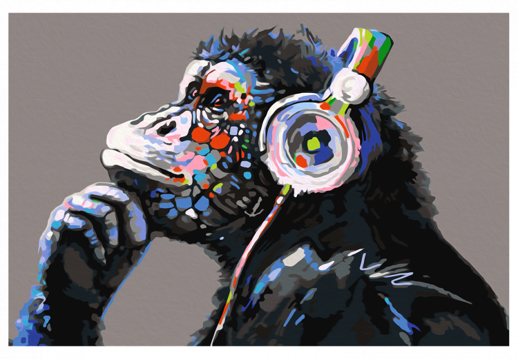 Paint by number Musical Monkey 132473 additionalImage 7