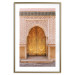 Wall Poster African Opulence - architecture of a decorated golden gate in Morocco 134773 additionalThumb 14