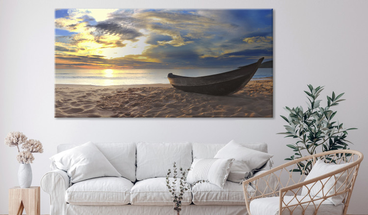 Large canvas print Boat on the Beach II [Large Format] 136373 additionalImage 4