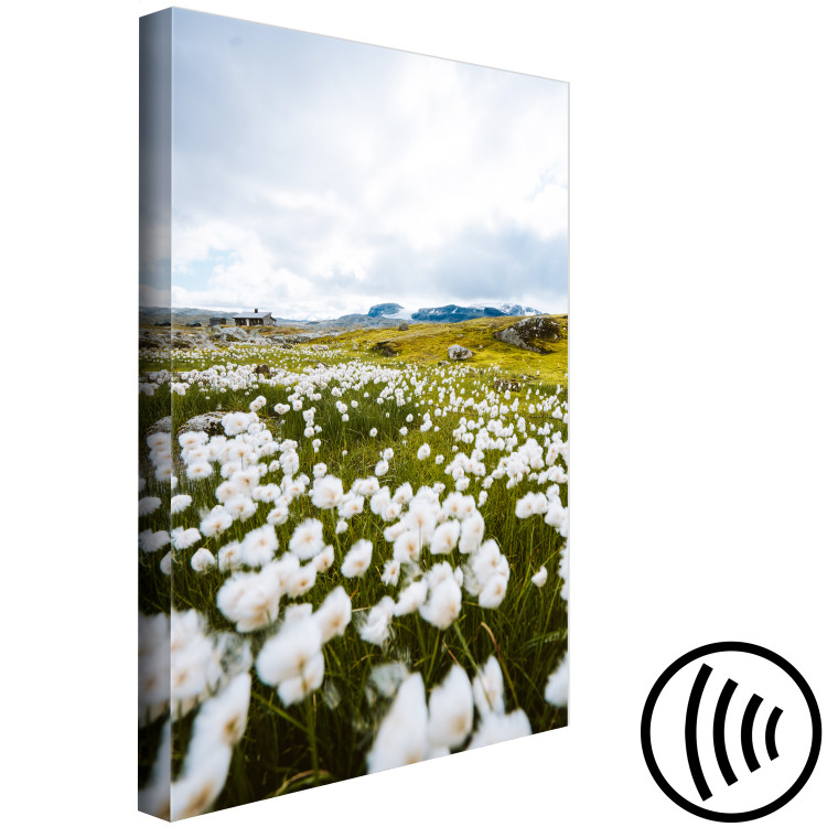 Canvas Meadow in the North (1-piece) Vertical - spring landscape with flowers 138773 additionalImage 6