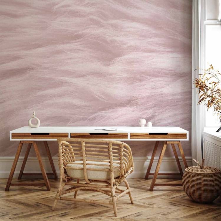Photo Wallpaper Face of delicacy - texture in shades of violet and white 142273 additionalImage 4