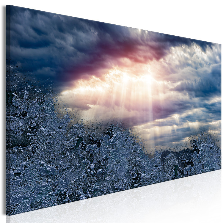 Canvas Tranquility of the Soul (1-piece) Narrow - landscape with sky and sun 143673 additionalImage 2