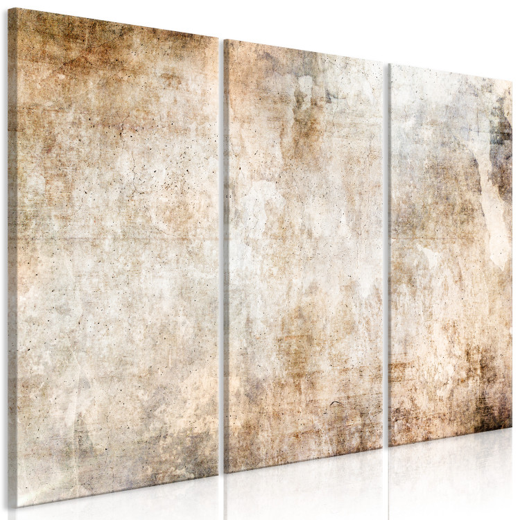 Canvas Rust Texture - Textural Abstraction in Shades of Pastel Brown 151773 additionalImage 2