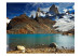 Wall Mural Argentinian Patagonia - Landscape of Winter Rocky Mountains with a Lake 59973 additionalThumb 1