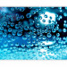Wall Mural Blue Water with Bubbles - Geometric Shapes on a Blurred Background 60773 additionalThumb 5