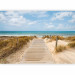 Wall Mural Vacation Landscape - Wooden Path Leading to the Tranquil Sea 61673 additionalThumb 1