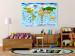 Decorative Pinboard Children's Map: Colourful Travels [Cork Map] 97573 additionalThumb 3