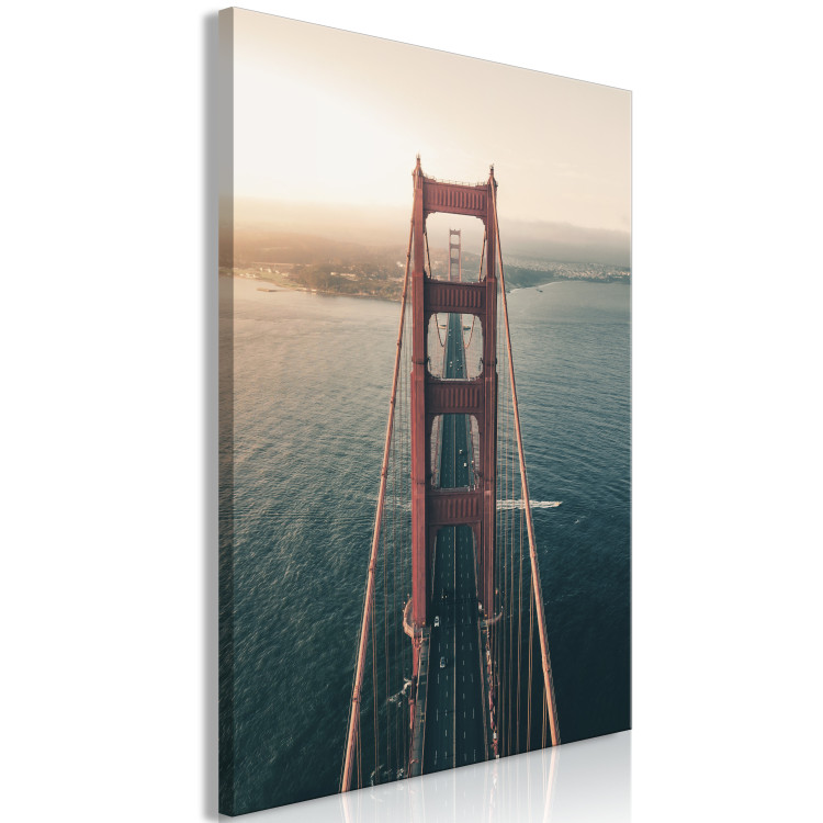 Canvas Print Golden Gate Bridge (1 Part) Vertical 115283 additionalImage 2