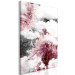 Canvas Dahlia clouds - interpenetrating photos of clouds and pink flowers 122783 additionalThumb 2