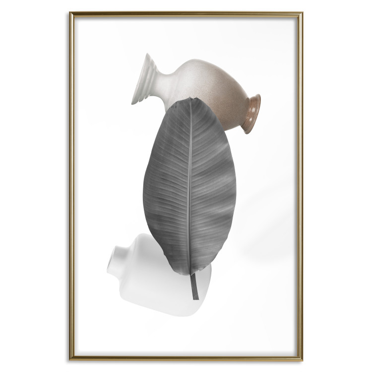 Poster Craft Power - still life of leaves and vases in abstract motif 123283 additionalImage 20