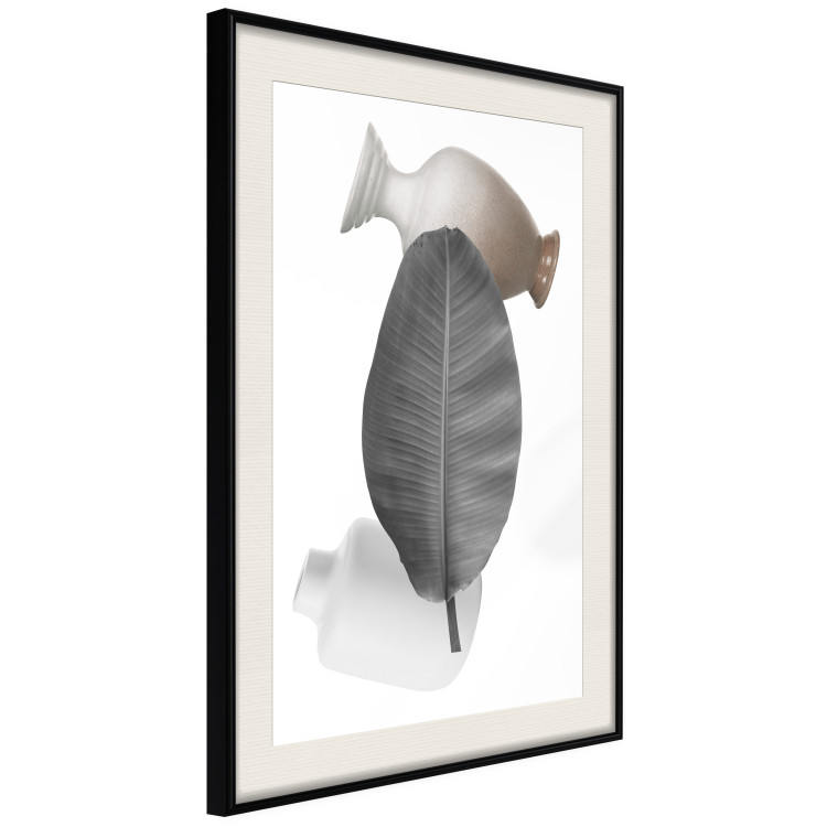 Poster Craft Power - still life of leaves and vases in abstract motif 123283 additionalImage 3