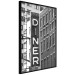 Wall Poster New York Neon - black and white architecture of buildings in New York 129783 additionalThumb 13