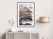 Wall Poster Kirkjufell - winter landscape of a mountain and a stream against the sky 130383 additionalThumb 15