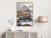 Wall Poster Kirkjufell - winter landscape of a mountain and a stream against the sky 130383 additionalThumb 5