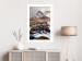 Wall Poster Kirkjufell - winter landscape of a mountain and a stream against the sky 130383 additionalThumb 3