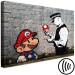 Canvas Mario and Cop by Banksy 132483 additionalThumb 6