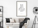 Poster High Heels - English quotes in the form of a citation on a white background 134183 additionalThumb 24