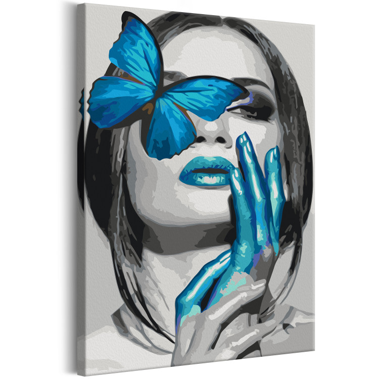 Paint by number Blue Butterfly  134883 additionalImage 5