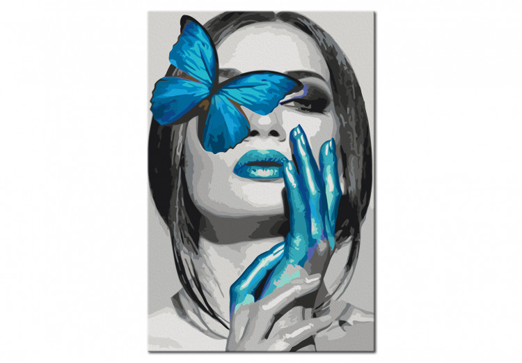 Paint by number Blue Butterfly  134883 additionalImage 4