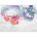 Photo Wallpaper Watercolor palette - Abstract colored spots resembling intermingling watercolor paints on parchment 137283 additionalThumb 1