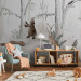 Wall Mural Drawn Forest - Watercolor Forest Animals on a White Background 146483 additionalThumb 8