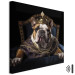 Canvas AI Dog English Bulldog - Animal Fantasy Portrait Wearing a Crown - Square 150183 additionalThumb 8